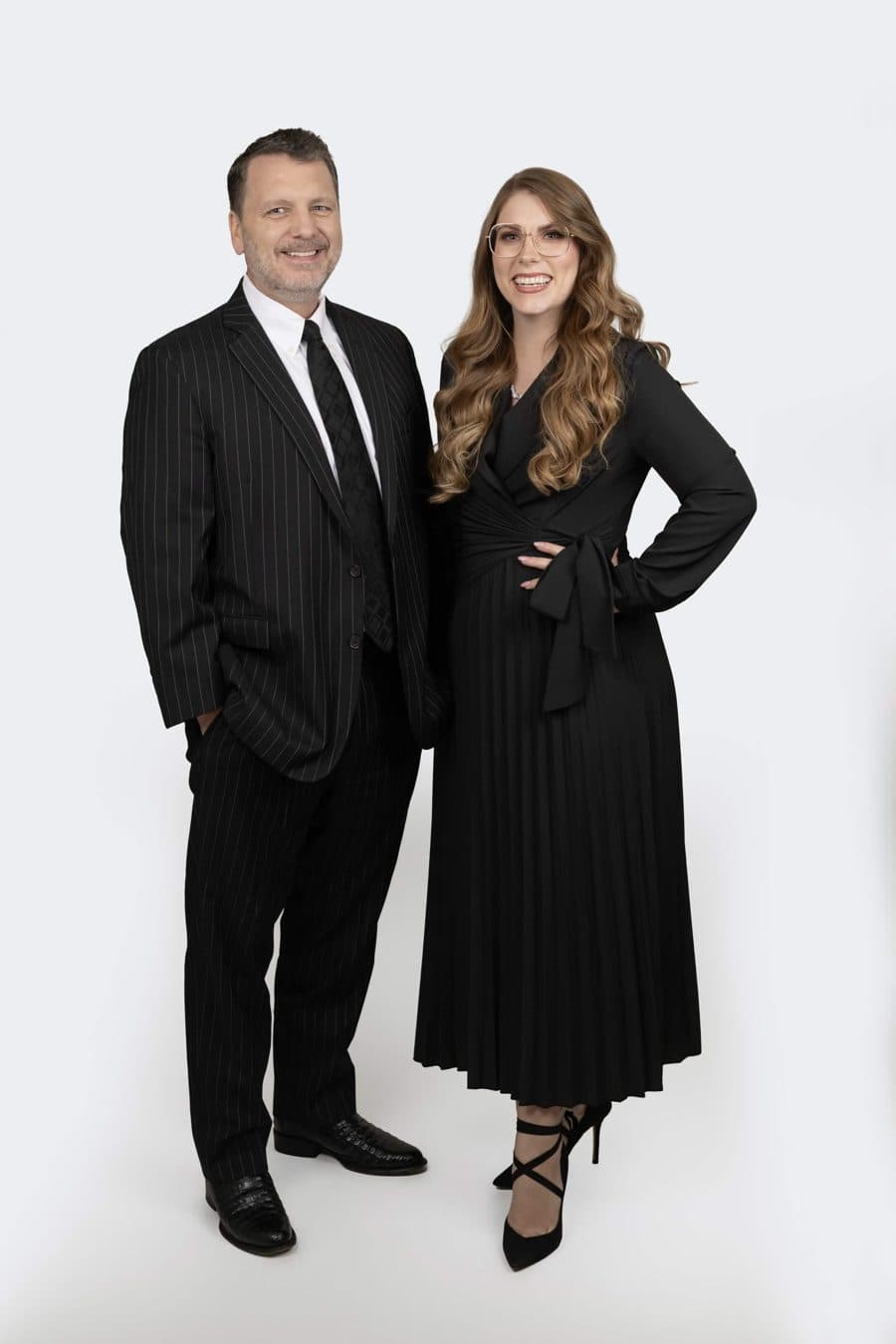 Daniel Dower and Madison Duehr of North Texas Paralegal Institute